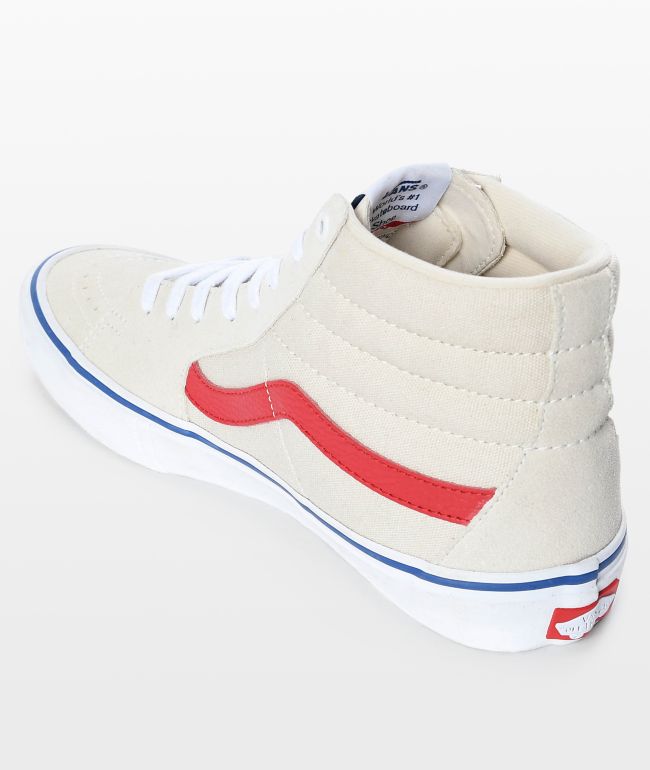 vans with white stripe